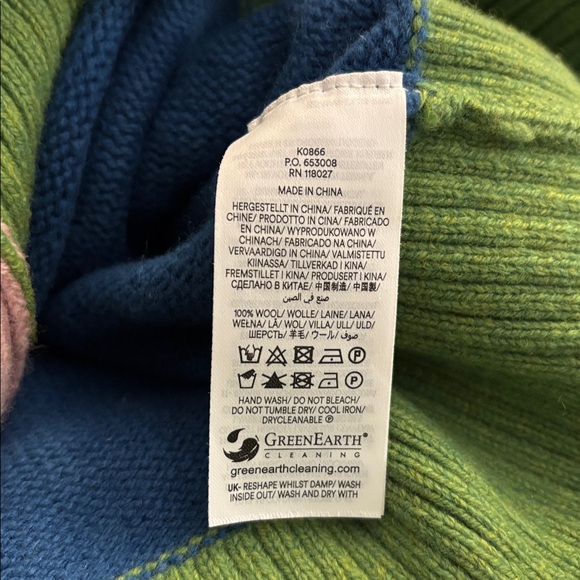 Boden wool colorblock sweater - Picture 4 of 7